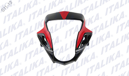 CUBIERTA FRONTAL ROJO/NEGRO ST90