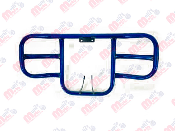 DEFENSA UNIVERSAL MOTO TRABAJO TUBO 1&quot; CAL. 16 AZUL CROMATIZADO)