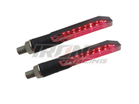 DIRECCIONAL 12V 15 LED'S ALTA TENSIDAD LUZ ROJO