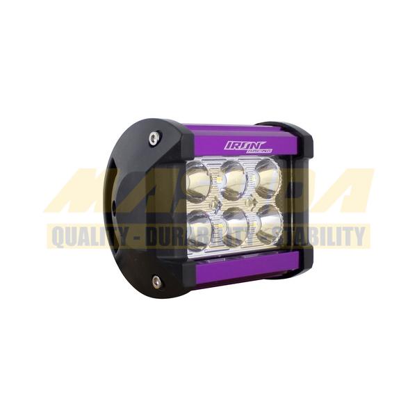 FARO AUXILIAR HYPER LEDS IR-1810 8-80V 18W 6000K 1200LM MORADO