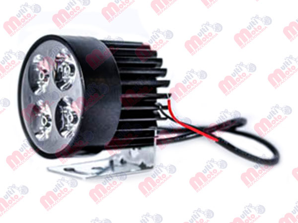 FARO AUXILIAR LEDS P/MOTOCICLETA IR1021 8-80V 12W