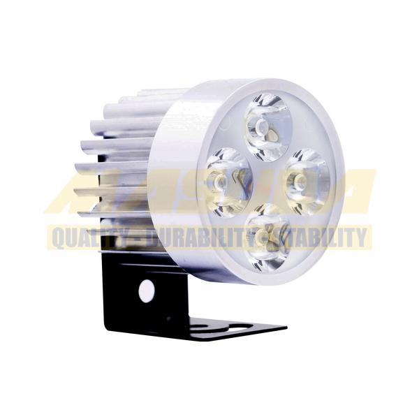 FARO AUXILIAR LEDS P/MOTOCICLETA IR1570 8-80V 4W PLATA