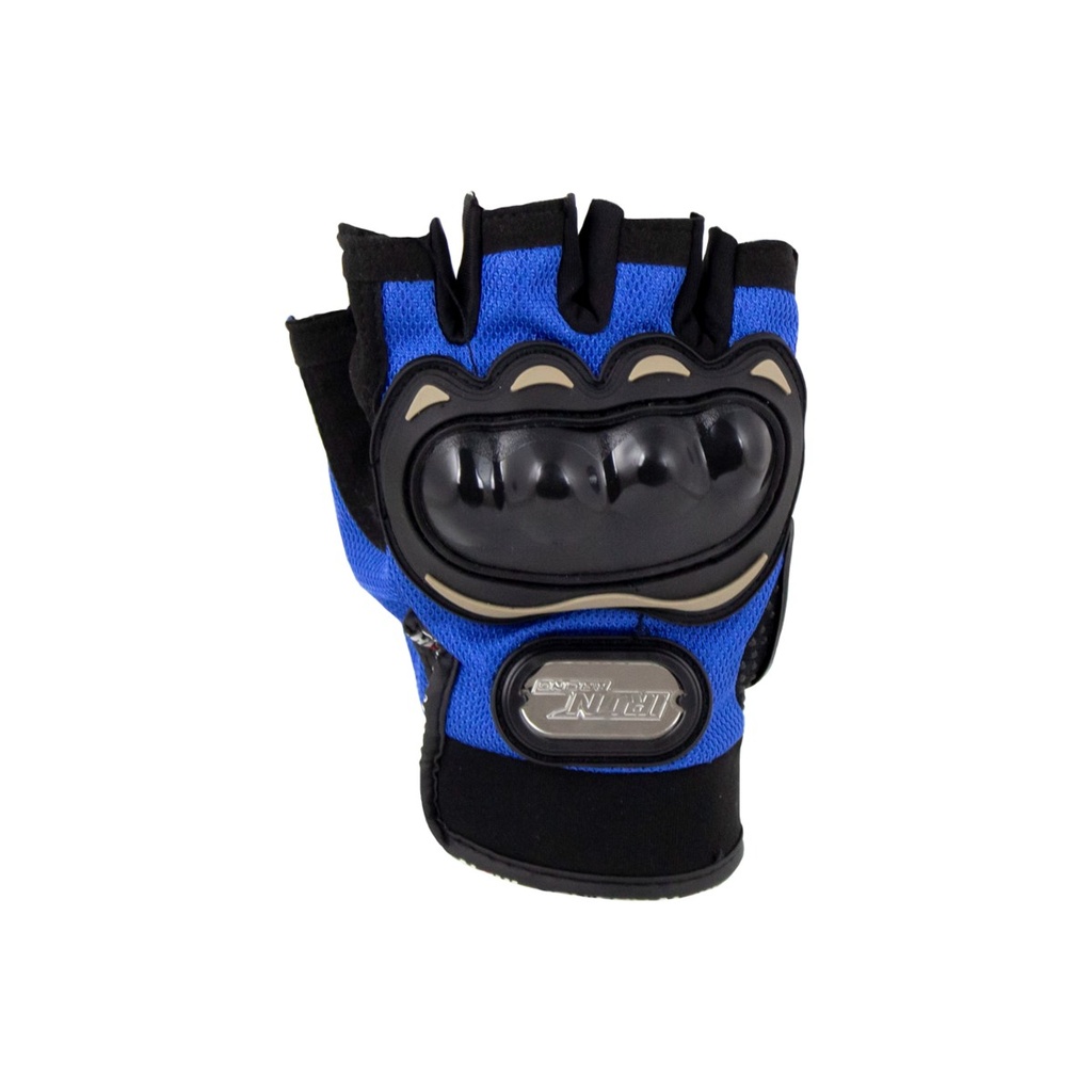 GUANTE P/ MOTOCICLISTA IRON RACING COOL-MAN AZUL TALLA M