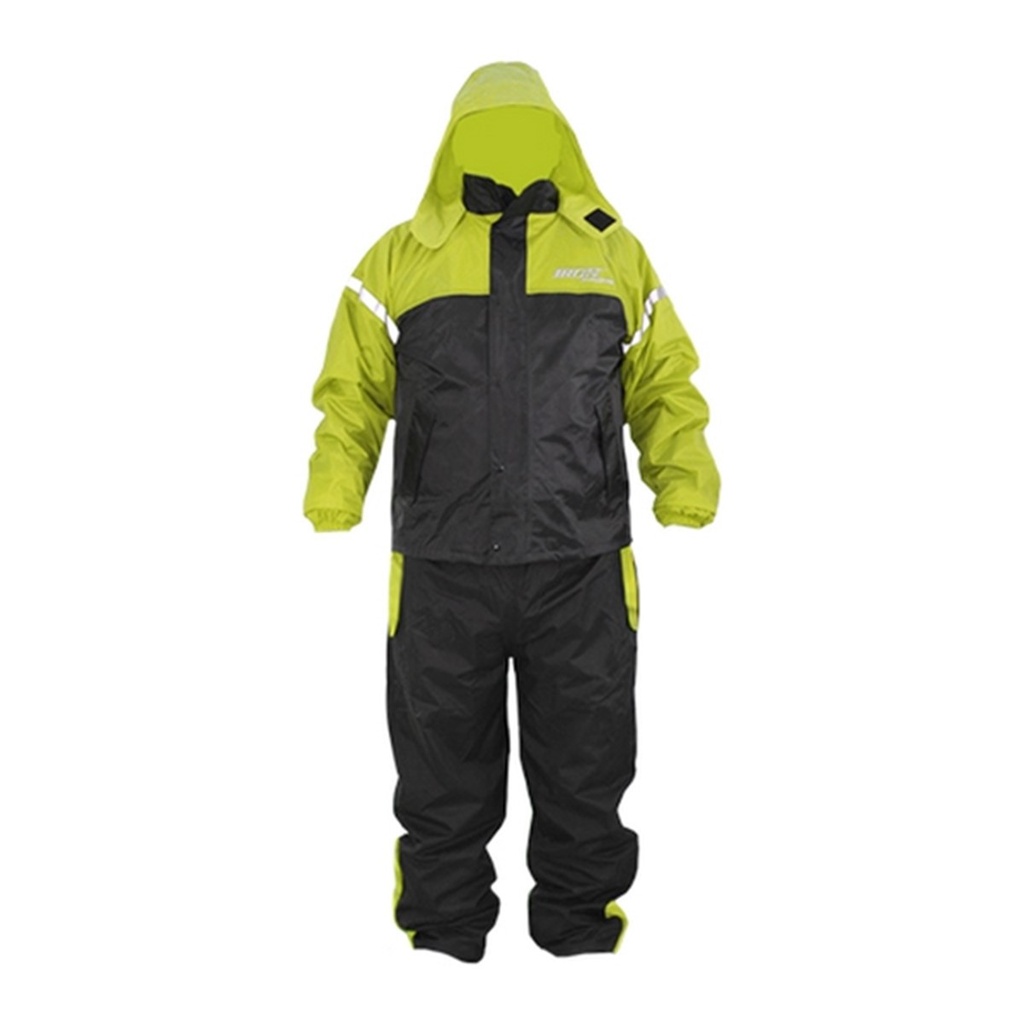 IMPERMEABLE C/PANTALON (2 PZAS) MSD-803 VERDE TALLA  G