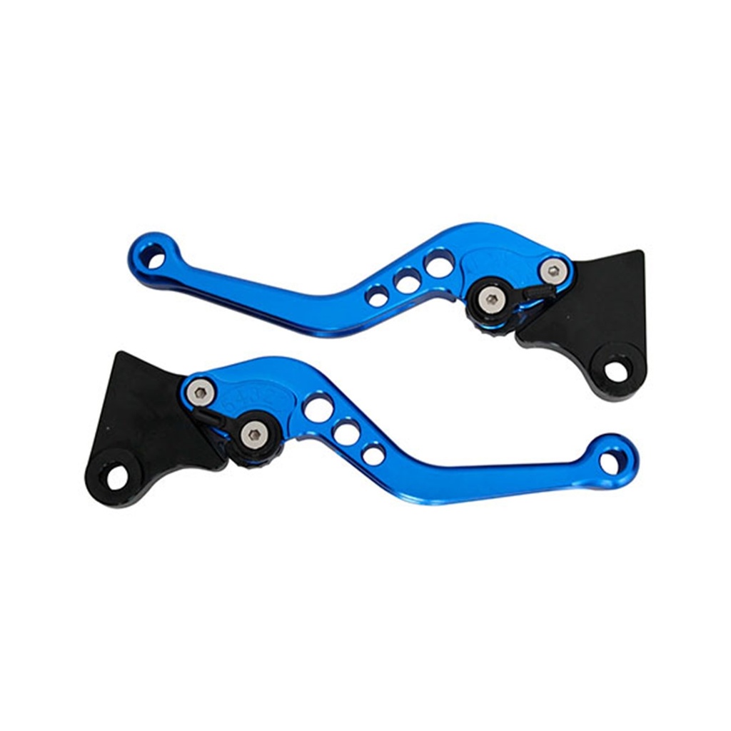 JUEGO MANIJAS DECORATIVAS ALUMINIO IR8031 HONDA TOOL CGL125 AZUL