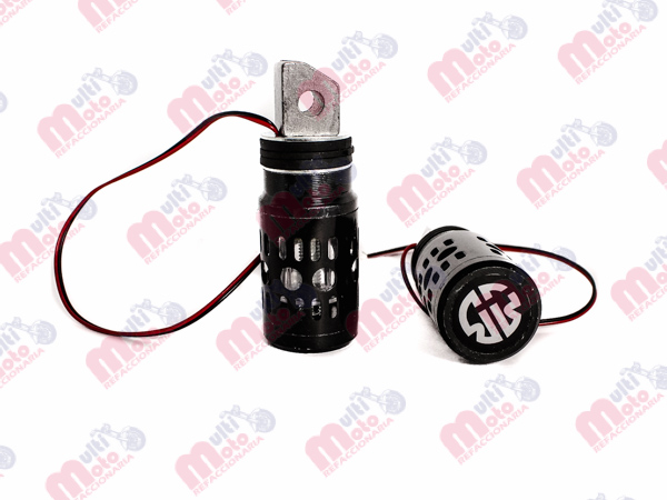 JUEGO POSAPIE ALUMINIO C/LUZ MSD-819 NEGRO