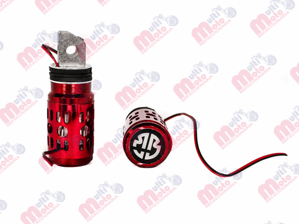 JUEGO POSAPIE ALUMINIO C/LUZ MSD-819 ROJo