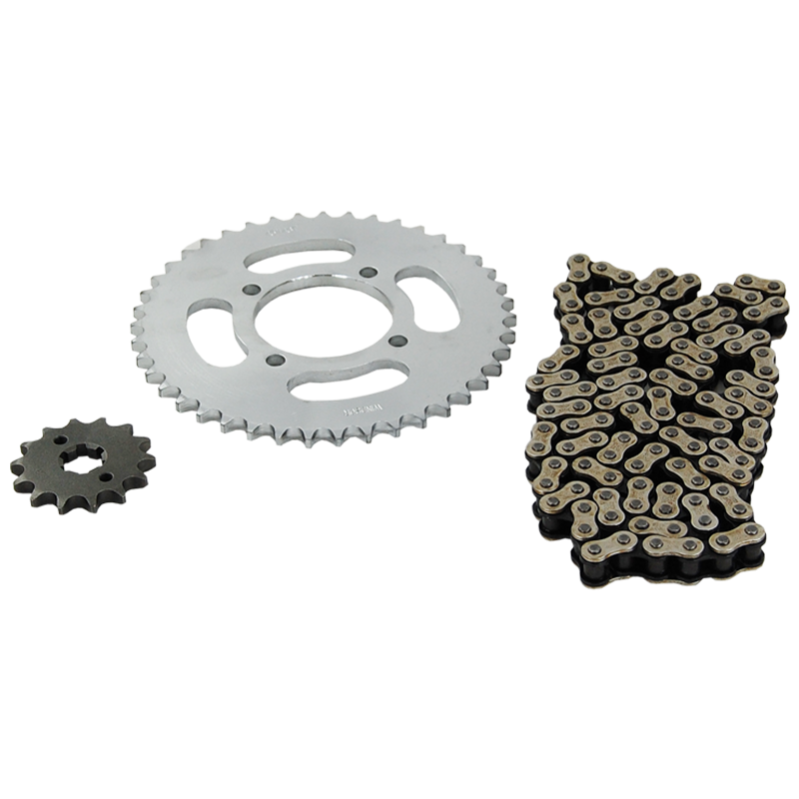 KIT DE SPROCKETS Y CADENA &quot;WINDSOR&quot; P/YAMAHA YBR-125 (43/14T+428HS-118L)