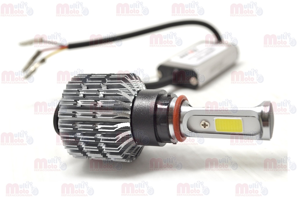 KIT FOCO HYPER-LED P/MOTO UNIVERSAL IR1224 3000LM 24W/24W 8-80V