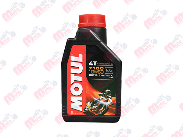 ACEITE PARA MOTOR 4 TIEMPOS MOTUL 7100 10W60 1L SINTETICO