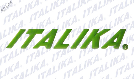 LOGO CUBIERTA LATERAL ITALIKA VERDE 150Z