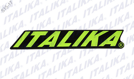 LOGO ITALIKA AMORTIGUADOR VERDE XT110RT II