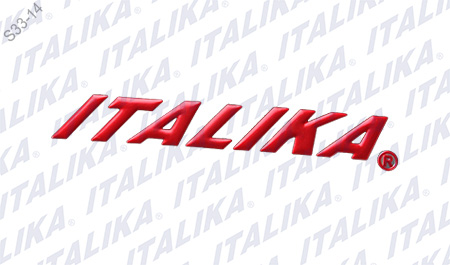 LOGO ITALIKA CUBIERTA LATERAL AMARILLO FT250S 2016