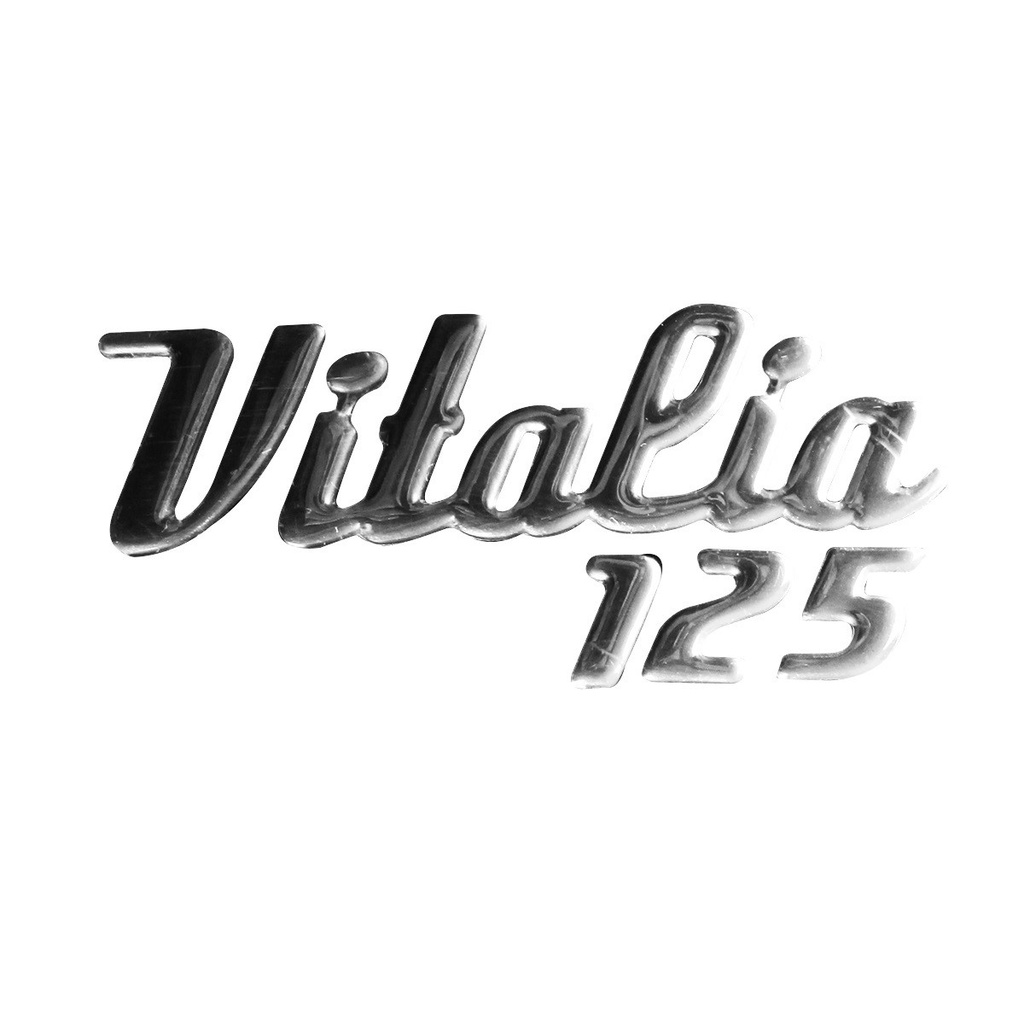 LOGO VITALIA125 CROMO 3X62X29 VITALIA125G