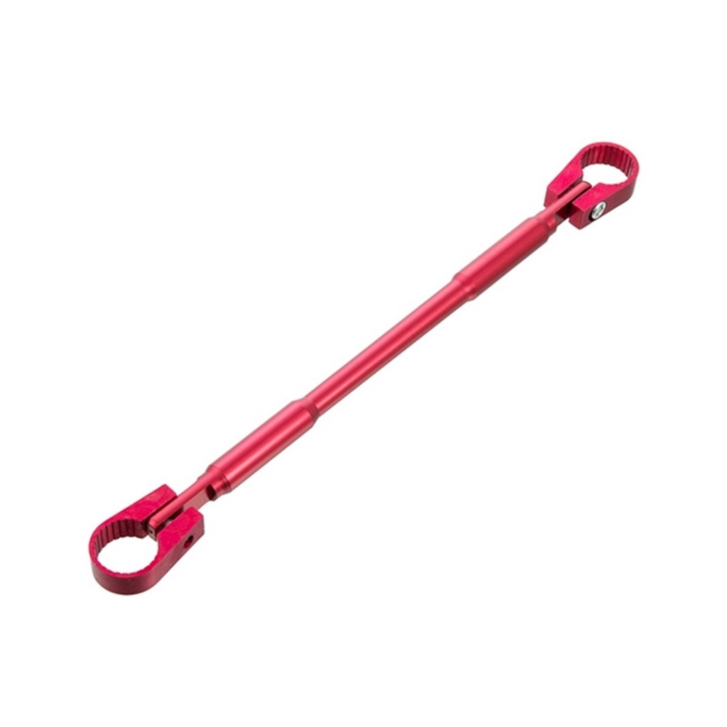 BARRA ESTABILIZADORA DE MANUBRIO 25CM ROJO