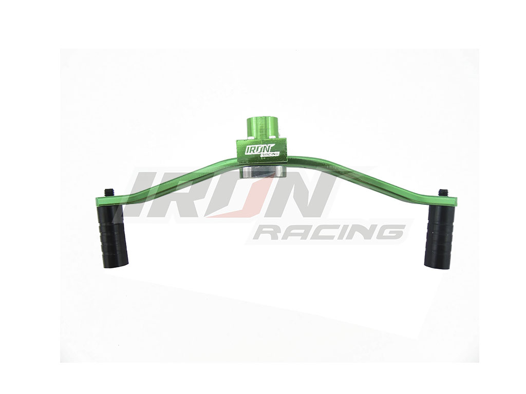 PEDAL CAMBIO DE VELOCIDADES DEPORTIVO IRON RACING FT125/FT150 VERDE