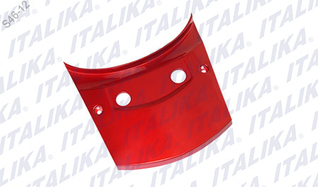 PLACA CUBIERTA TRAS.ROJO GS150