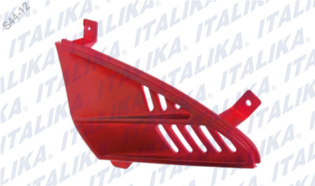 PLACA VENTILACION DER ROJA DS150,  DS150 NEGRO