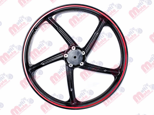 RIN DEL NEGRO FILO ROJO Z 125Z