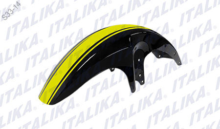 SALPICADERA DEL NEGRO AMARILLO FT150S