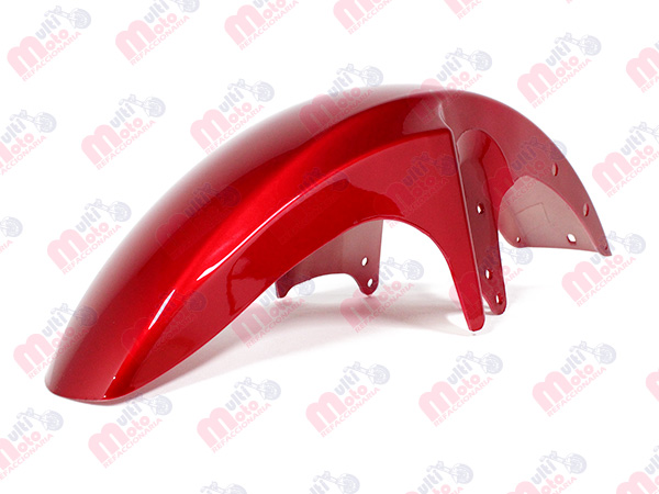 SALPICADERA DELANTERA FT125 ROJO MEK