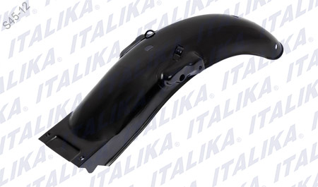 SALPICADERA TRAS NEGRA SPORT FT125 SPORT, FT125 NEW SPORT, FT125 CHAKARERA