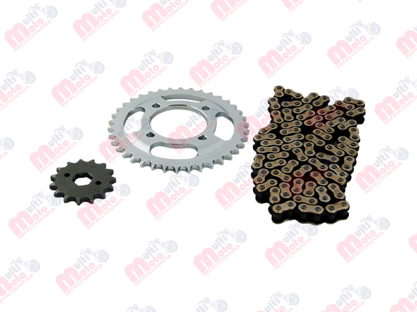 KIT SPROCKETS CADENA PARA HONDA CGL-125 TOOL