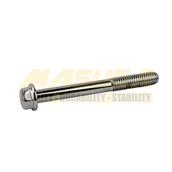 TORNILLO ALTA CALIDAD CROMADO P/MOTOR M6*55