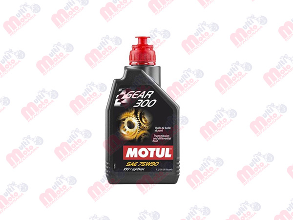 ACEITE TRANSMISION MOTUL GEAR 300 75W90 1L SINTETICO