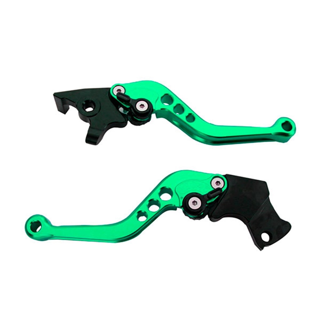 JUEGO MANIJAS DECORATIVAS ALUMINIO IR8071 BAJAJ PULSAR200 VERDE