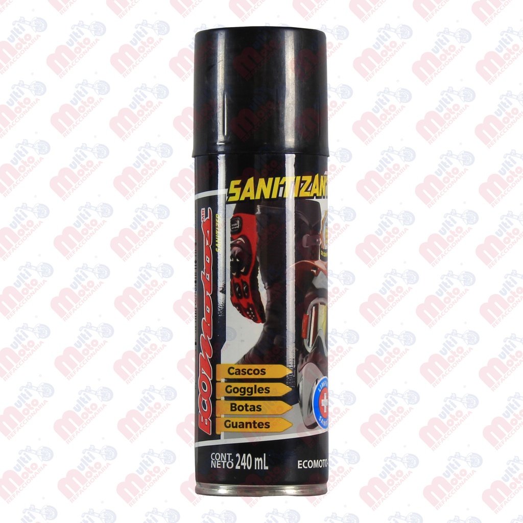 SANITIZANTE EN AEROSOL PARA CASCOS