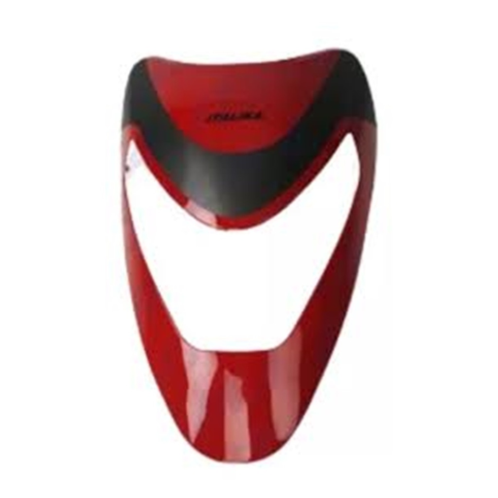 CUBIERTA FRONT SUP ROJO NEGRO CS125