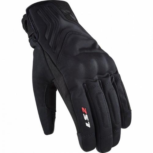 GUANTES VEL LS2 XL NEGRO JET 2 TEXTIL