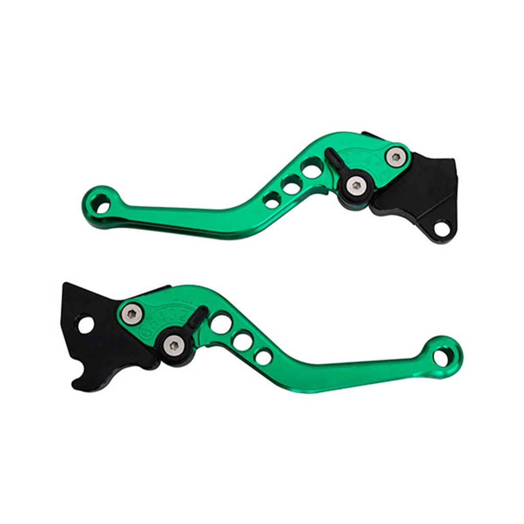 JUEGO MANIJAS DECORATIVAS ALUMINIO IR8051 YAMAHA BWS125 VERDE