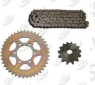 KIT DE SPROCKET IRON BOX CADENA REFORZADA 520H- 116L, 39T/14T PULSAR NS-200