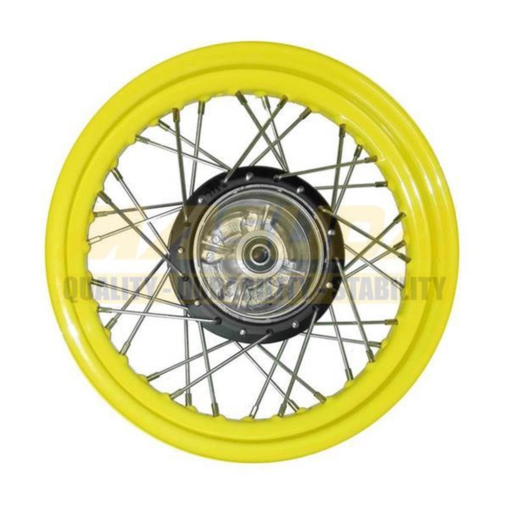 RIN TRASERO 3.00 X 16 AMARILLO 16&quot; DM150 14-17