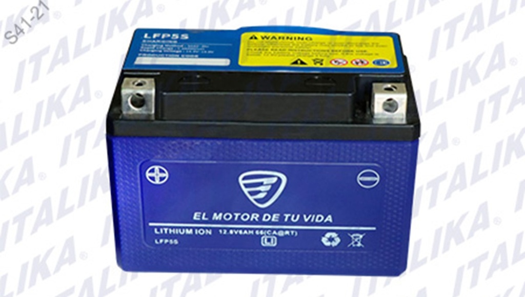 BATERIA LITHIUM ION 12.8V/6AH VORT-X 250