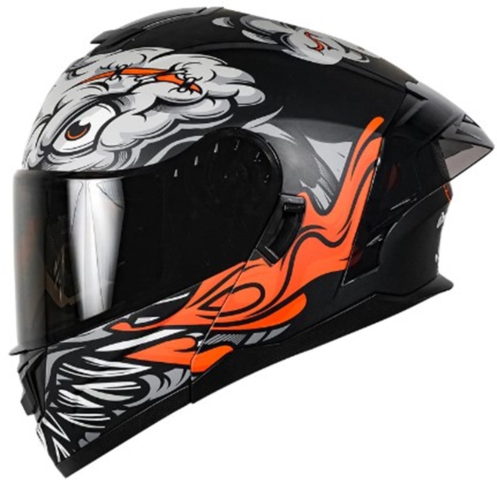 KOV CASCO RUSH BRAINY NEGRO M