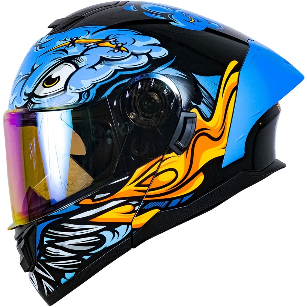 KOV CASCO RUSH BRAINY AZUL L