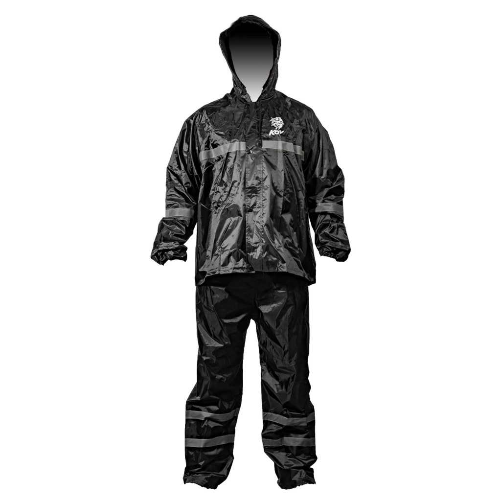 KOV IMPERMEABLE NEGRO L