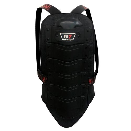 PROTECTOR DE ESPALDA R7 RACING M NEGRO B-05