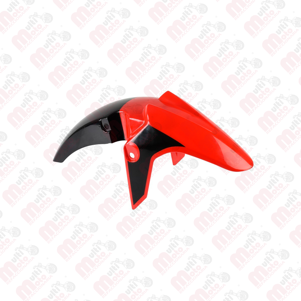 SALPICADERA DEL NEGRO ROJO FT250 TS