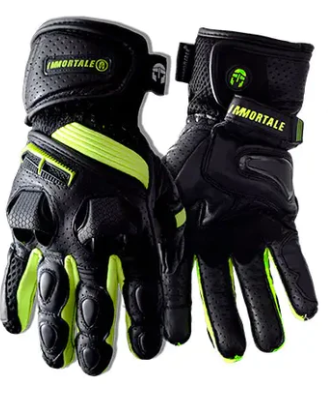 GUANTES IMMORTALE SCARABEO BLACK/HIVIS