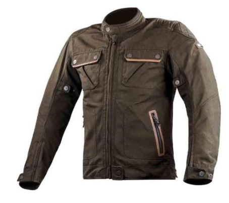 CHAMARRA DEPORTIVA LS2 L CAFE BULLET TEXTIL