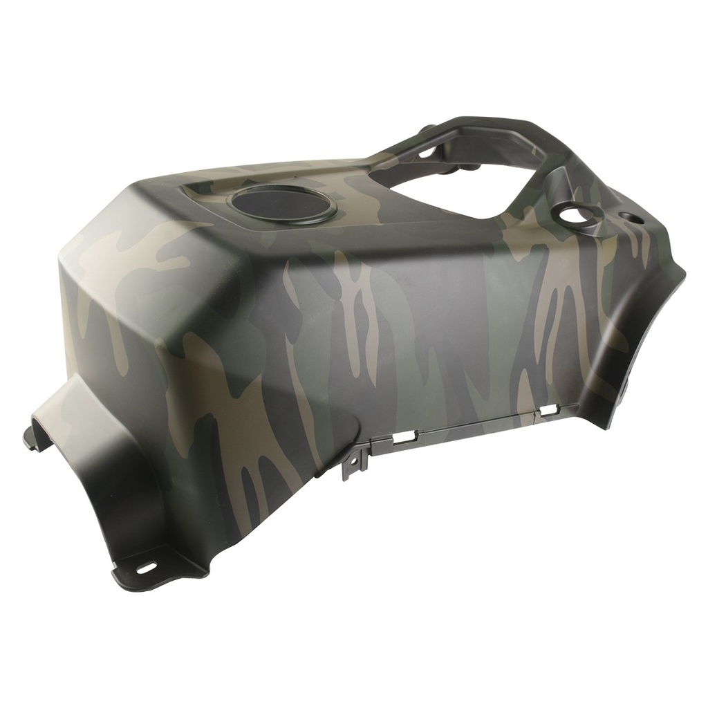 CUBIERTA TANQUE COMB CAMUFLAJE VERDE ATV250 C/REVERSA