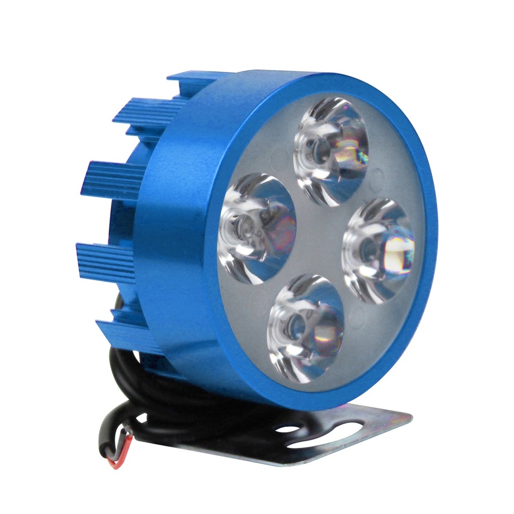 FARO AUXILIAR 4 LED 12 V 4W C/ESTROBO AZUL