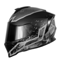 DC CASCO KROON BATMAN GRIS M