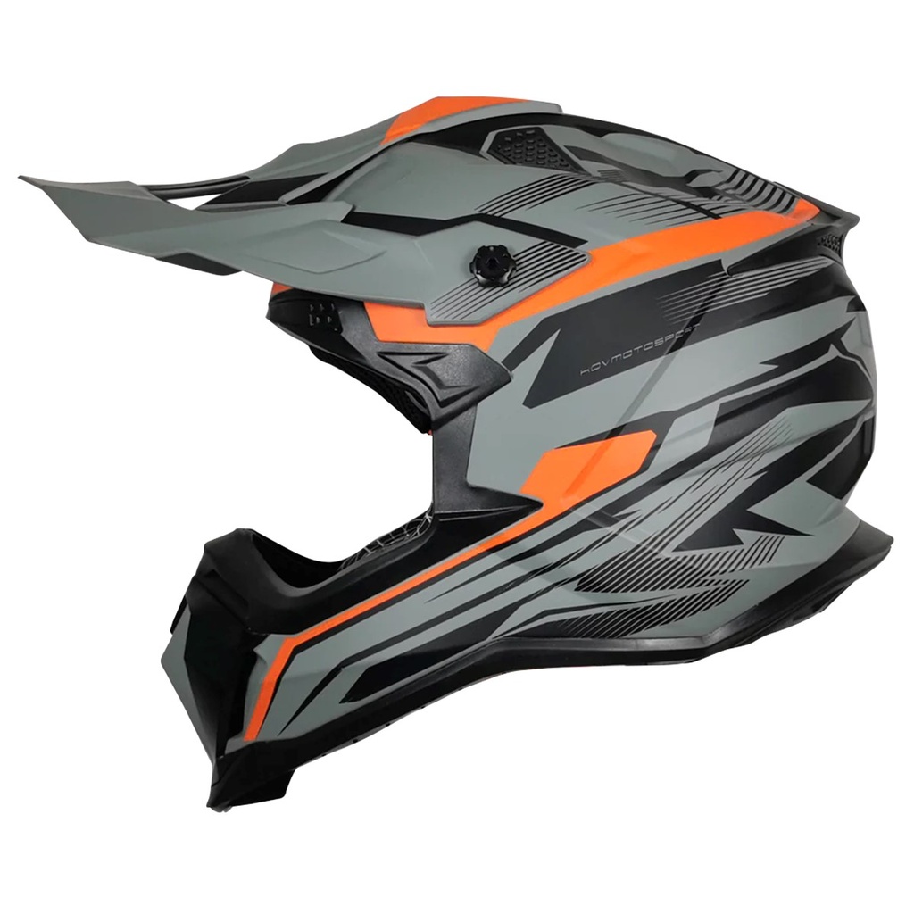 KOV CASCO CROSS X4-GO VERDE L