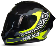 CASCO INTEGRAL FRANKIE HEXA VERDE      XXL