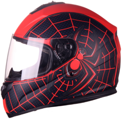 CASCO EDGE / MARVEL  MILES MORALES TALLA XL